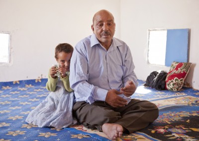 Brahim, resident of the wounded veterans and landmine victims centre near Rabouni Refugee Camp, Tindouf, Algeria.